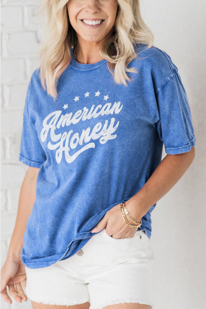 American Honey Mineral Wash Graphic Tee