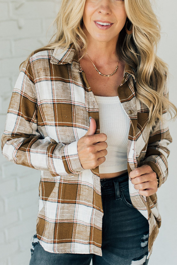 Carter Classic Flannel Plaid Top