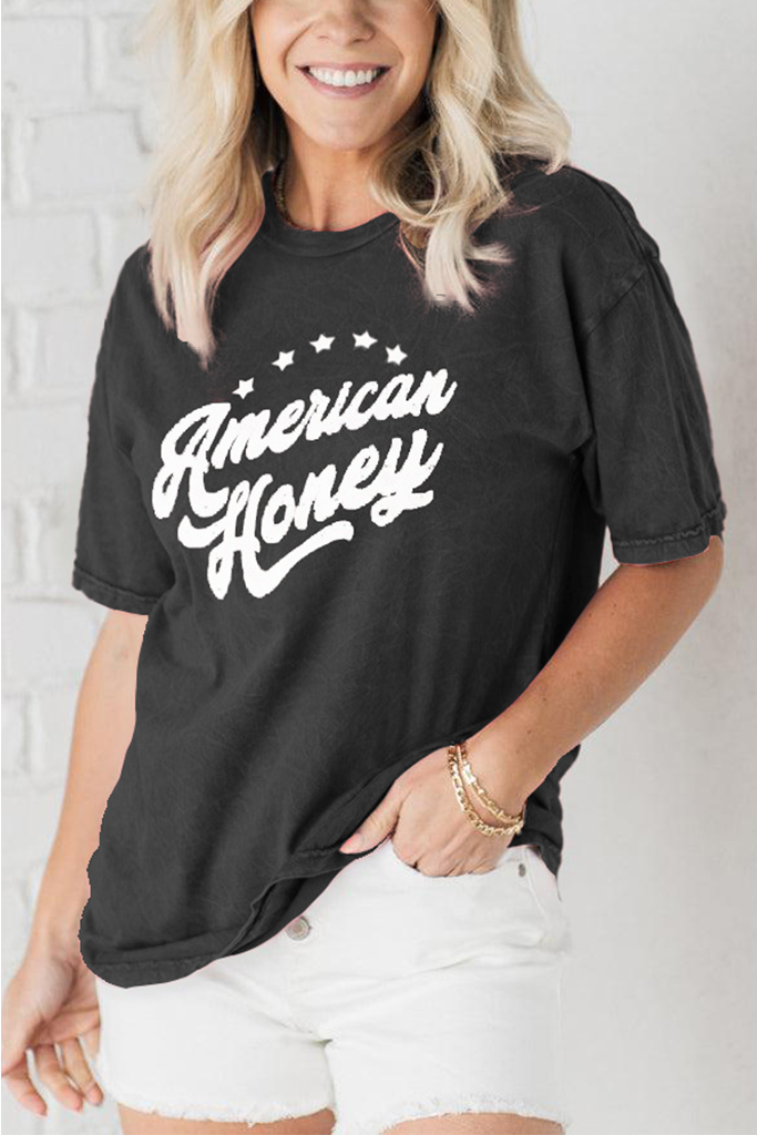 American Honey Mineral Wash Graphic Tee