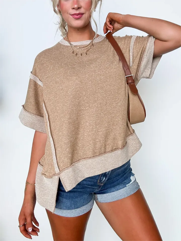 Rhett French Terry Contrast Top