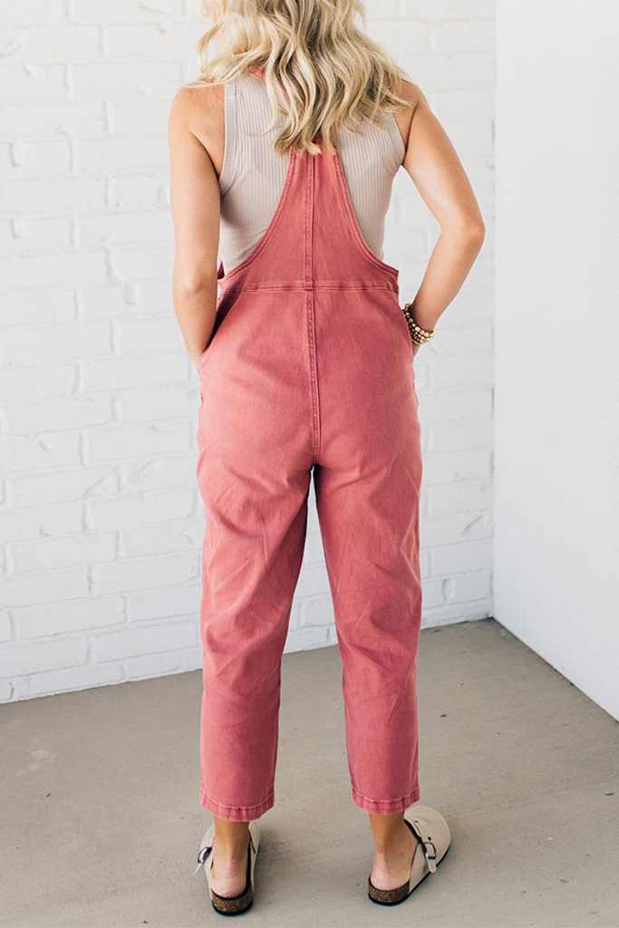 Amy Knot Strap Overalls