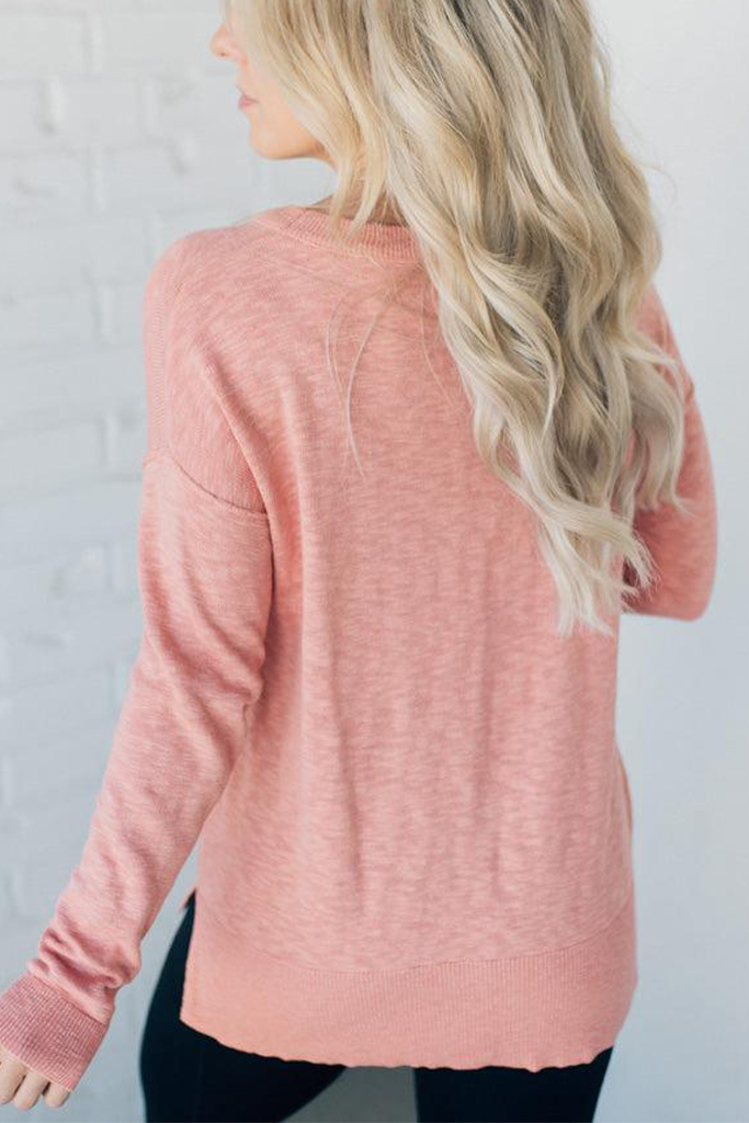 Frankie Crewneck Pocket Sweater