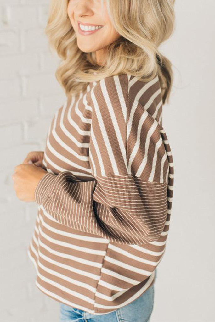 Double Stripe Thermal Top