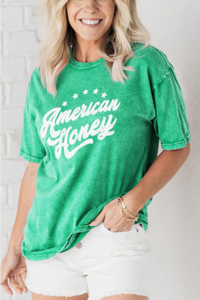 American Honey Mineral Wash Graphic Tee