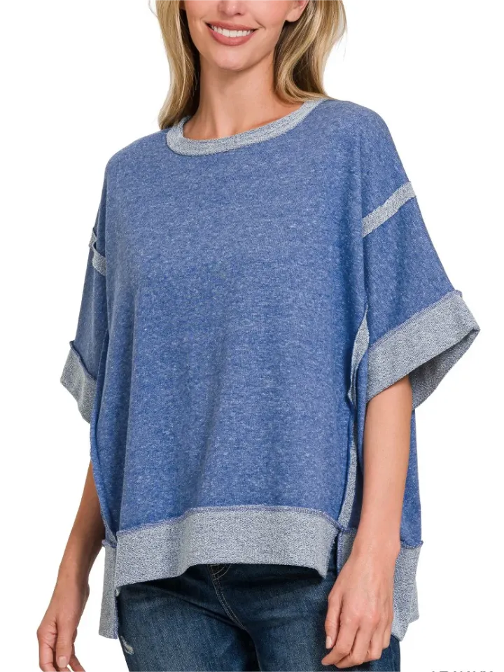 Rhett French Terry Contrast Top