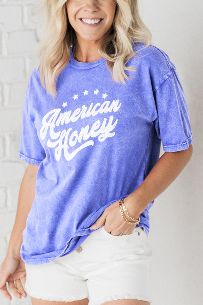 American Honey Mineral Wash Graphic Tee