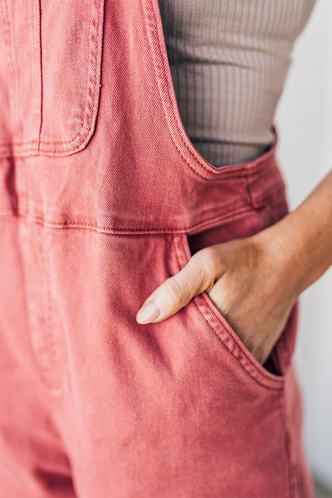 Amy Knot Strap Overalls