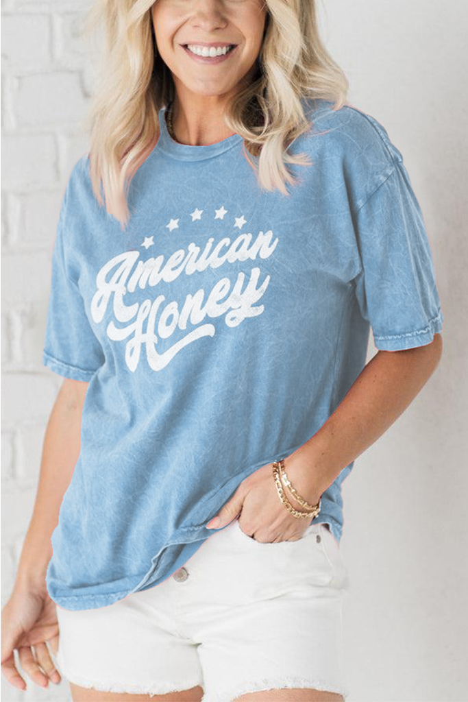 American Honey Mineral Wash Graphic Tee