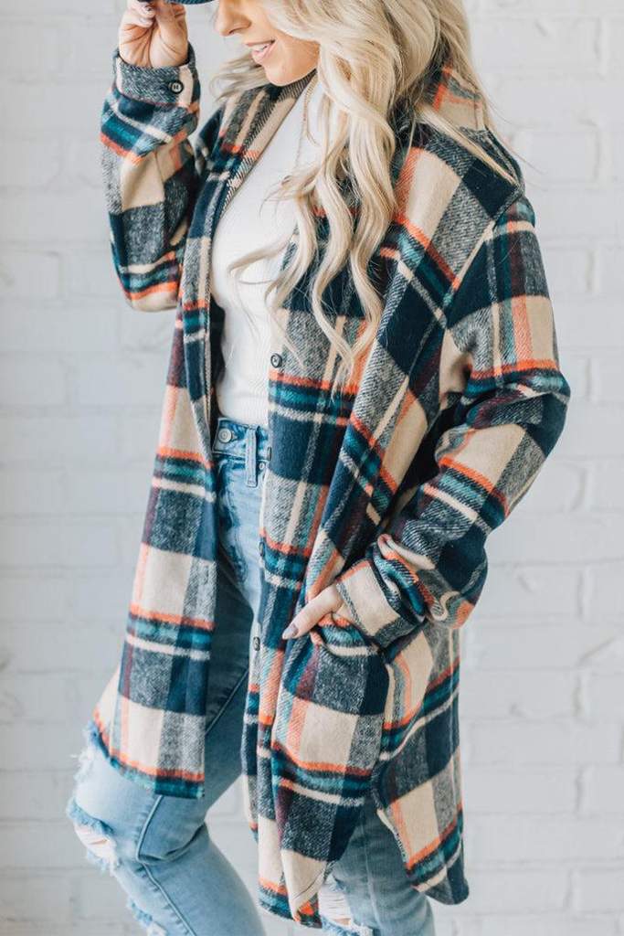 Mid Length Classic Plaid Shacket