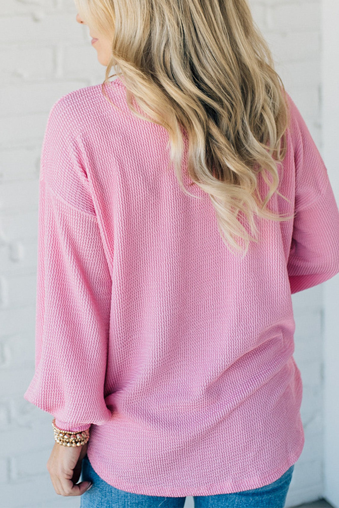 Faye Cord Ribbed Pullover