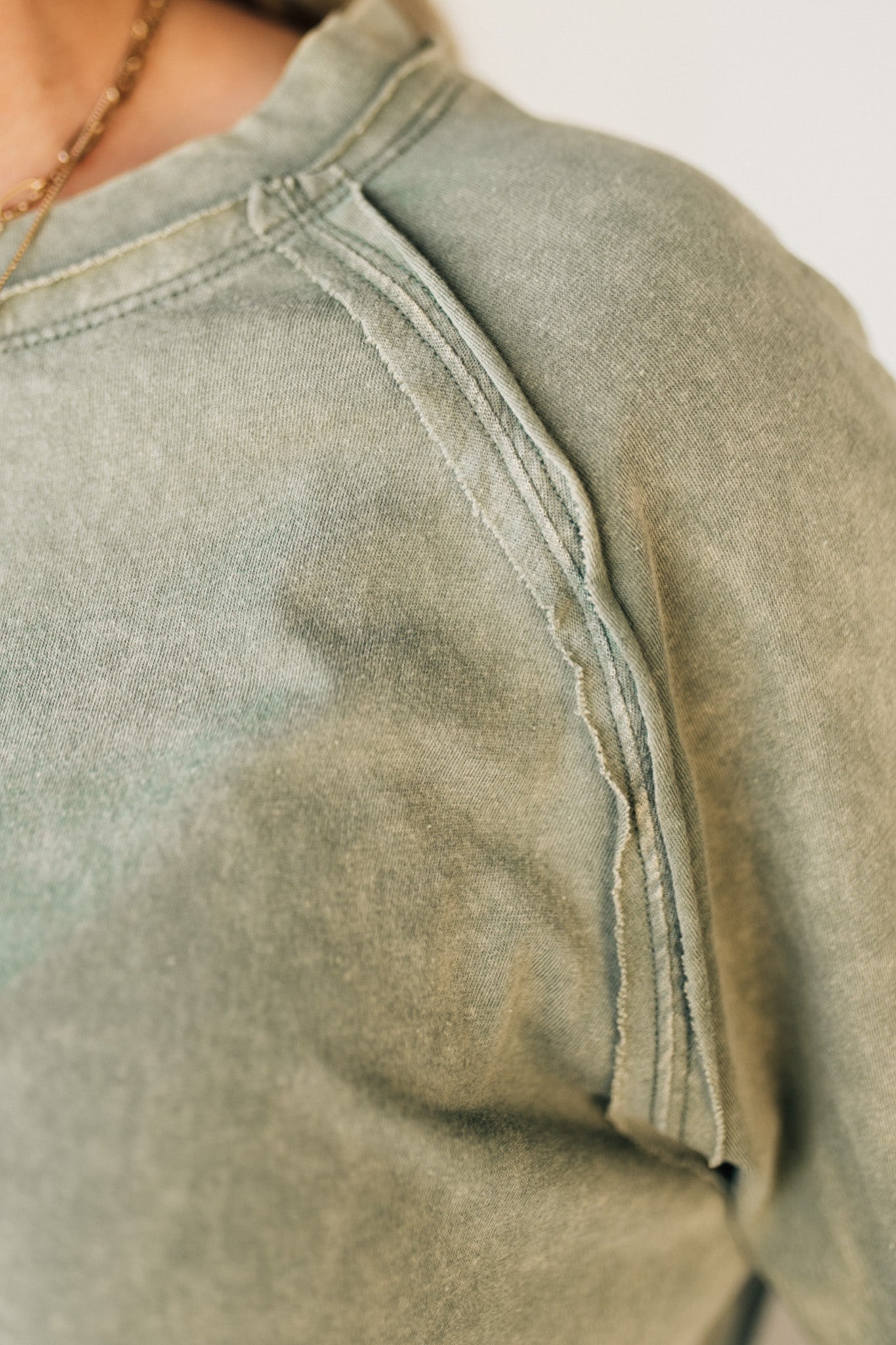 🔥2024 Fall Hot🔥Mineral Wash Thumbhole Tee(buy 2 10% OFF)