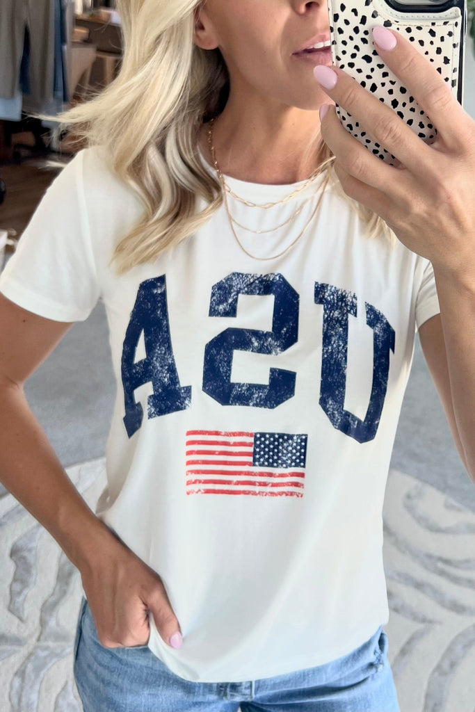 USA Girlfriend Tee