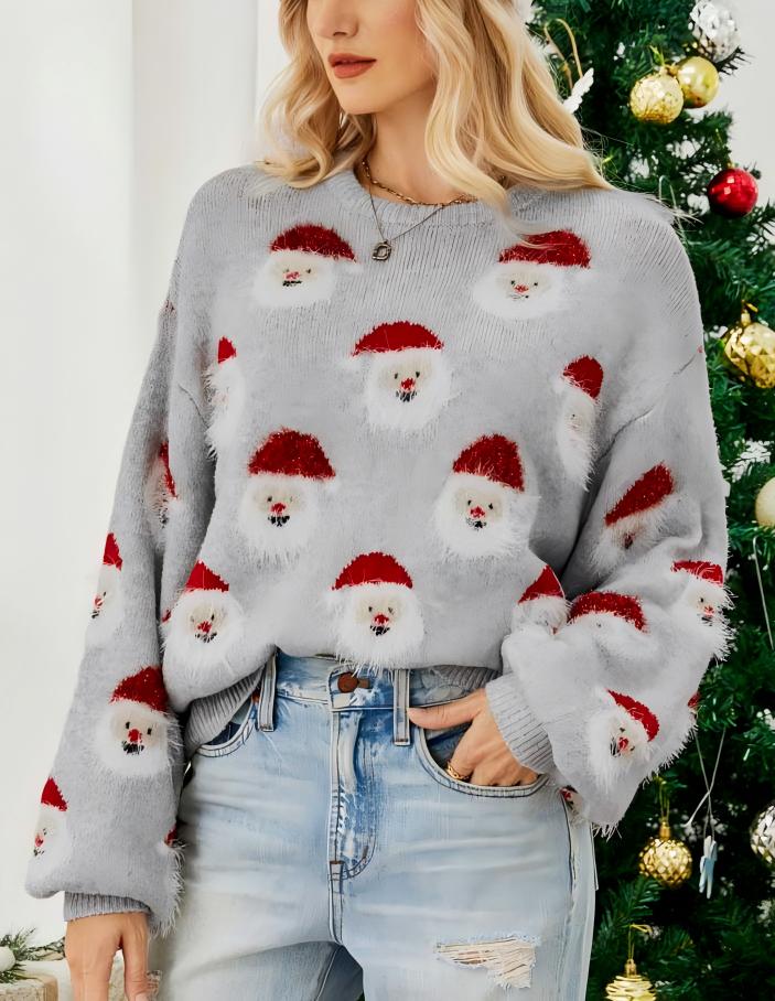 Women's Santa Claus Sweater