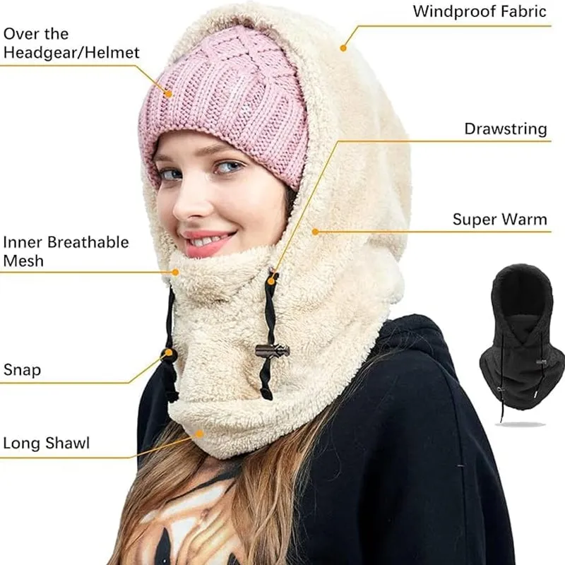 🔥Last Day Promotion 50% OFF🔥 -  Sherpa Hood Ski Mask