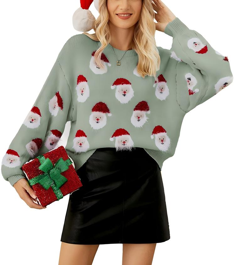 Women's Santa Claus Sweater