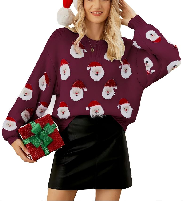 Women's Santa Claus Sweater