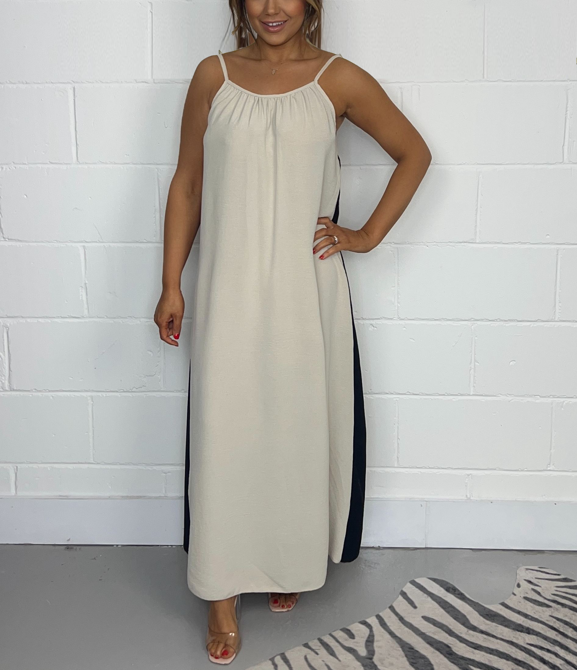 2024 Women's Spaghetti Strap Maxi Dress
