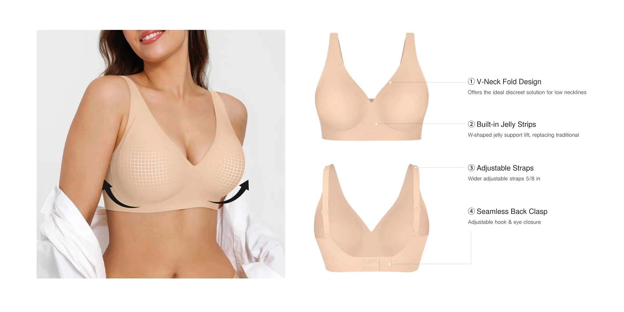 a woman wearing a garment