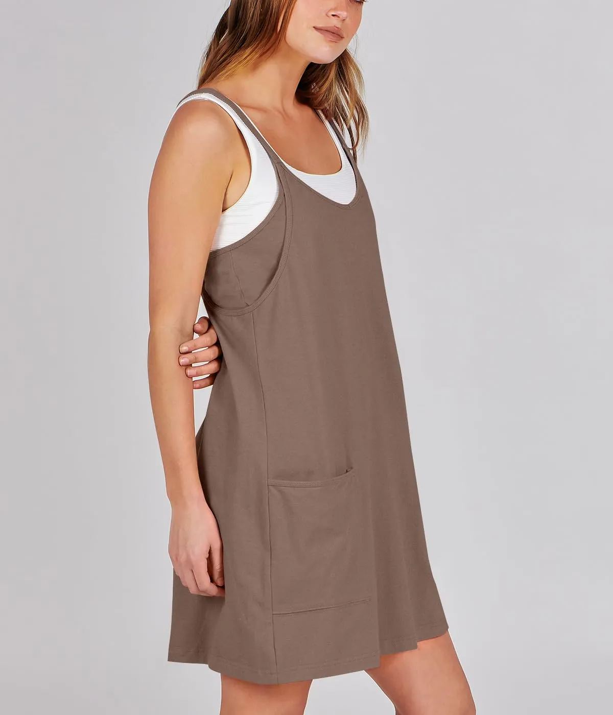 Women 2024 Summer Sleeveless  Casual Short Sundress