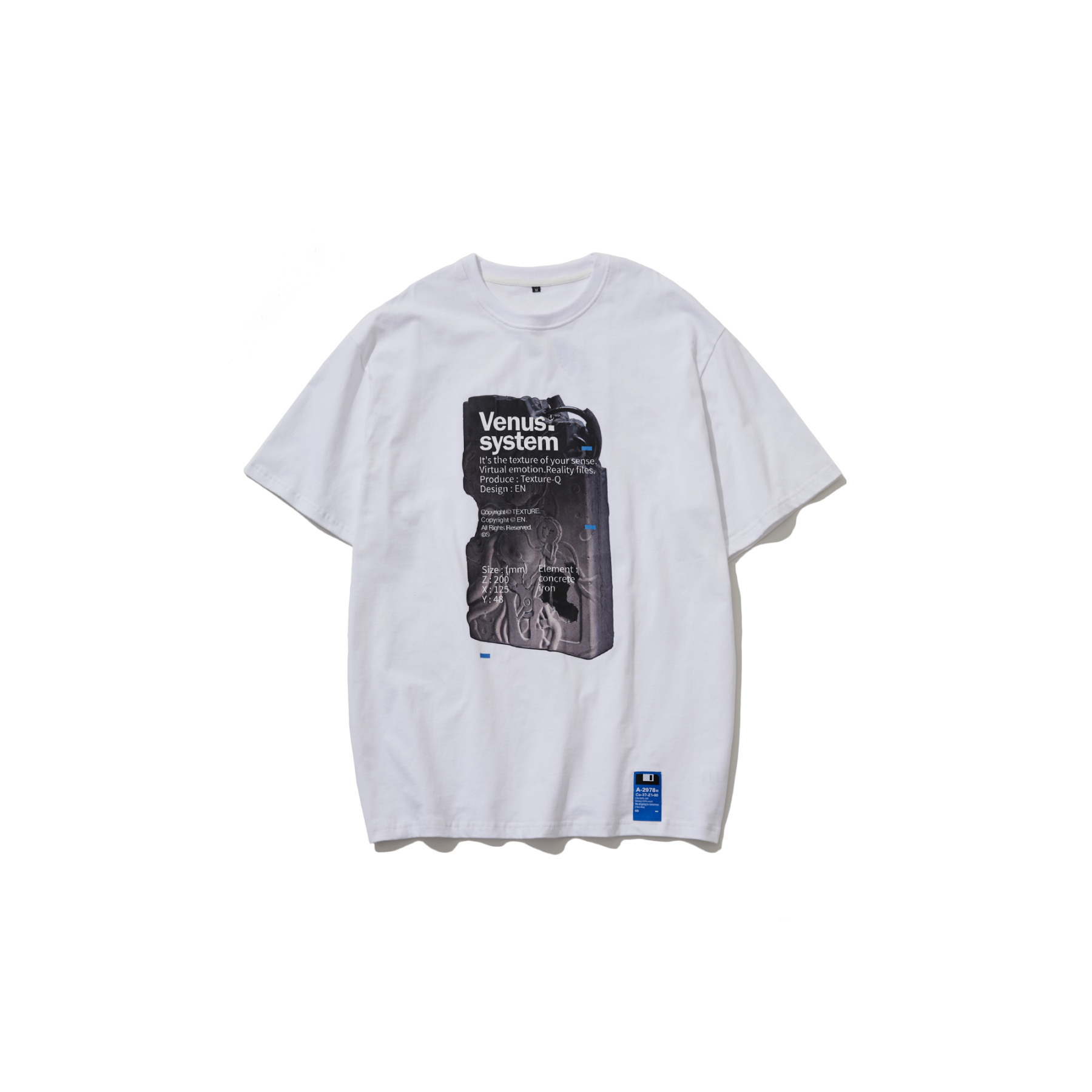 Texture-Q Venus system t-shirt