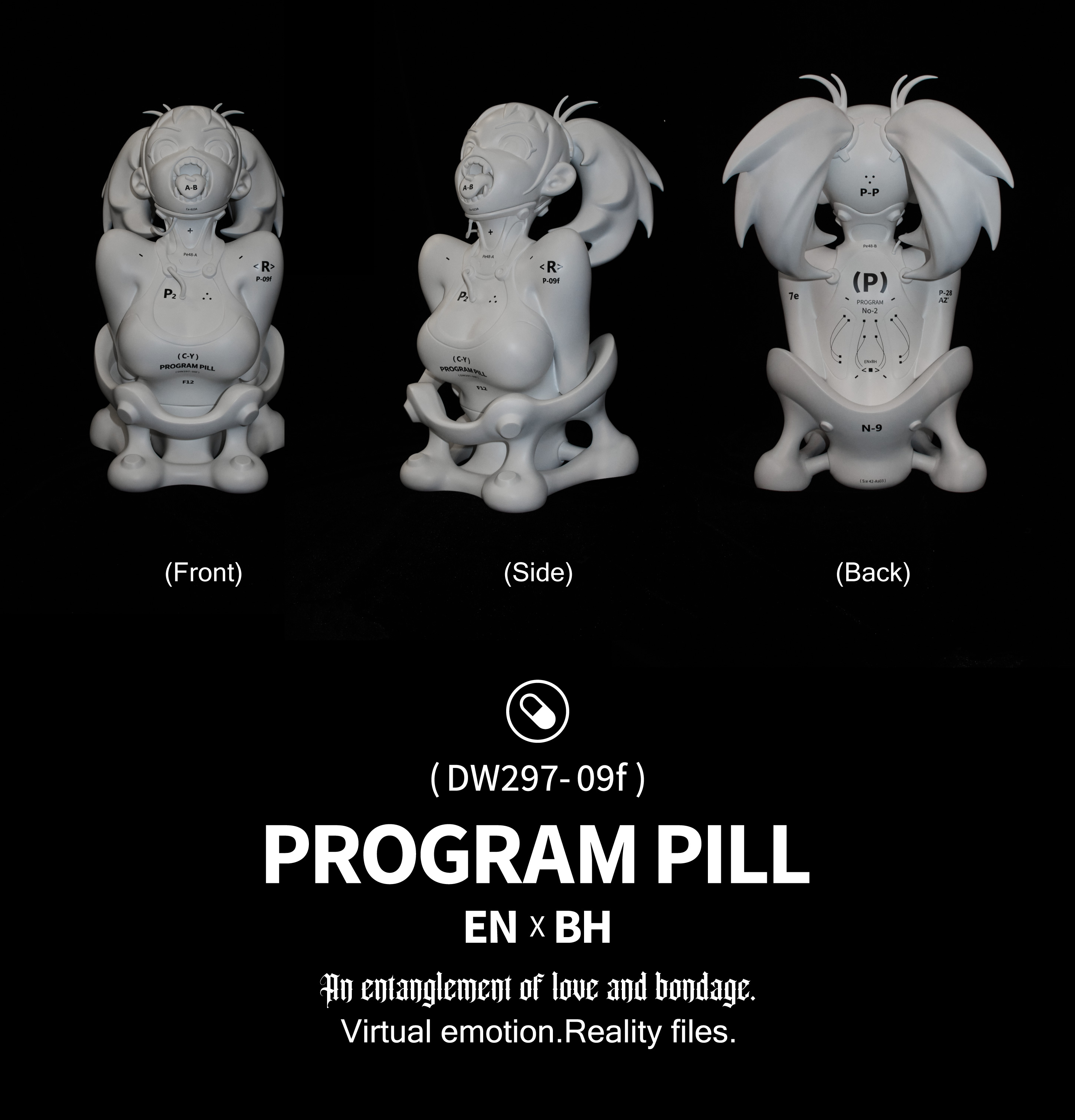 Angel Project - PROGRAM PILL Bust Toy