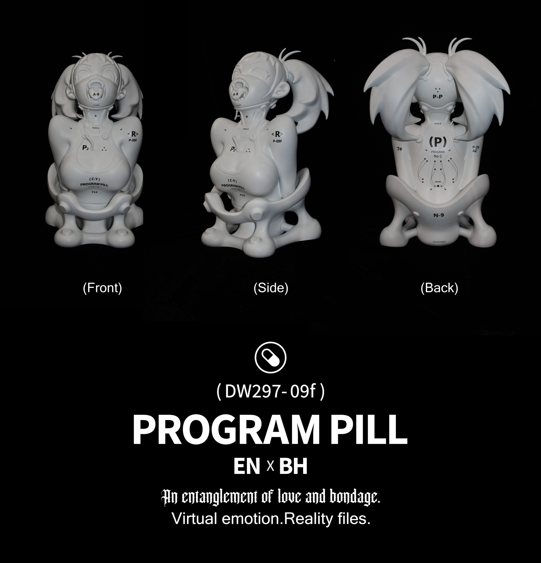 Angel Project - PROGRAM PILL Bust Toy