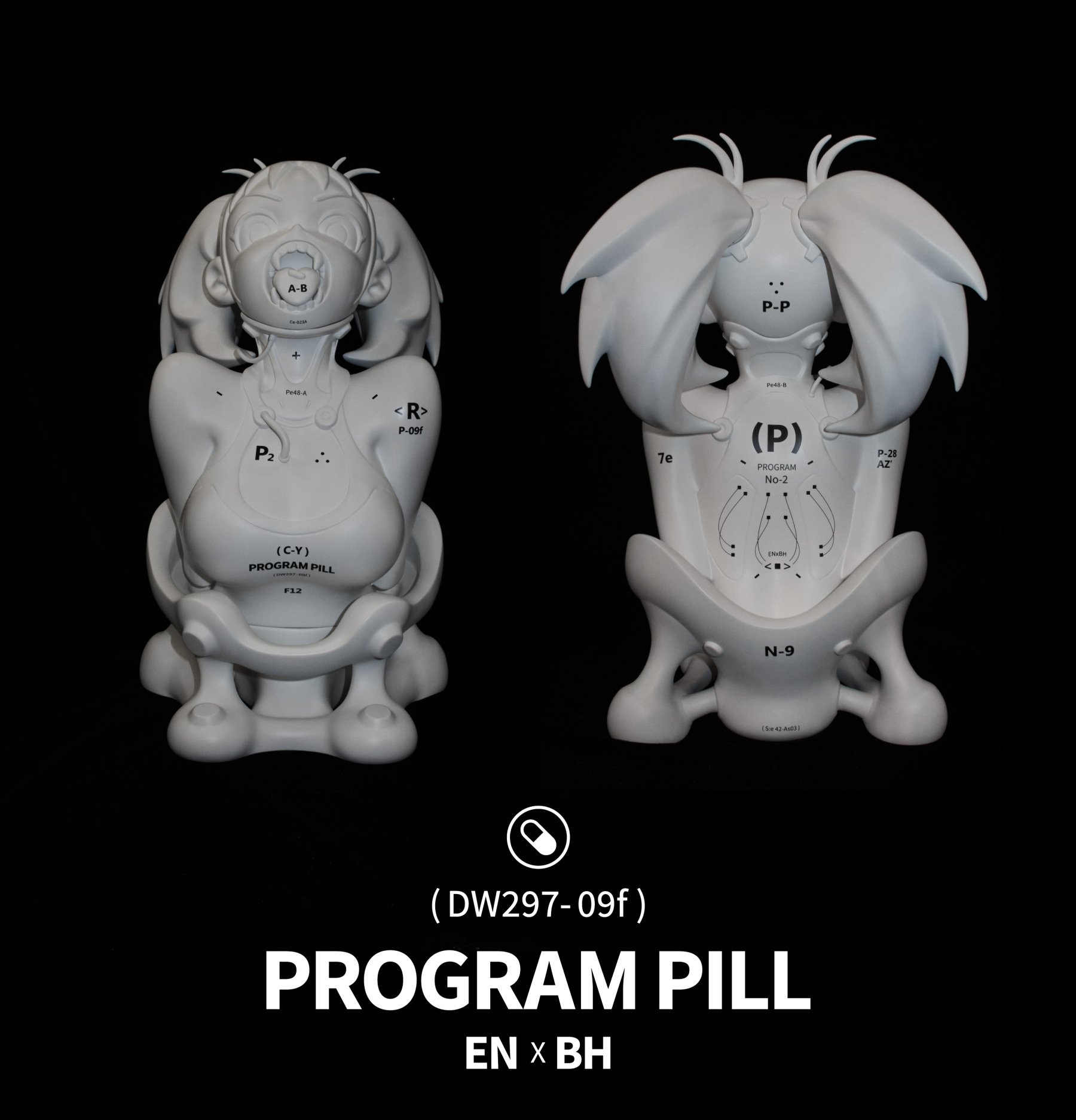 Angel Project - PROGRAM PILL Bust Toy