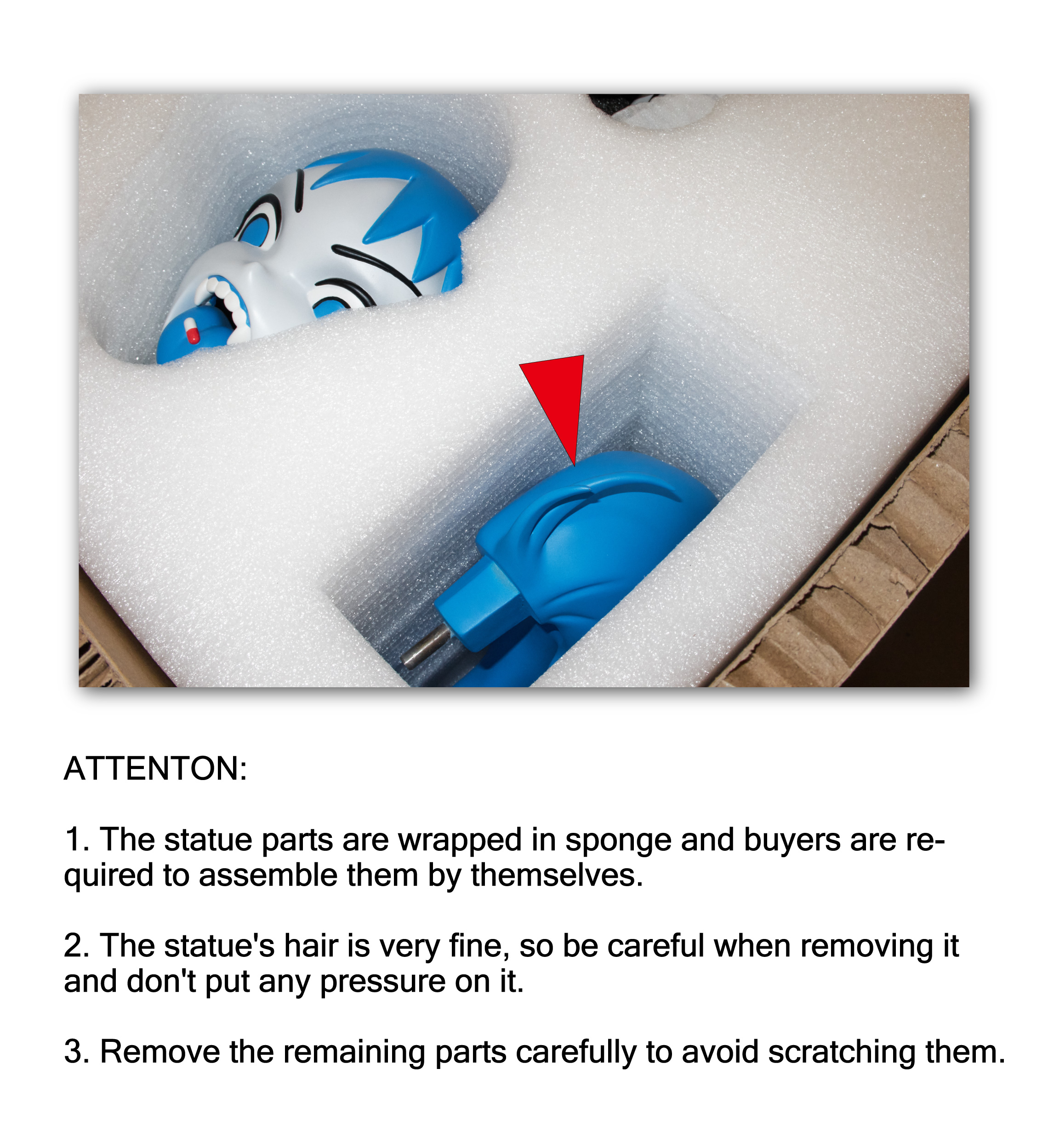 Angel Project - PROGRAM PILL Bust Toy