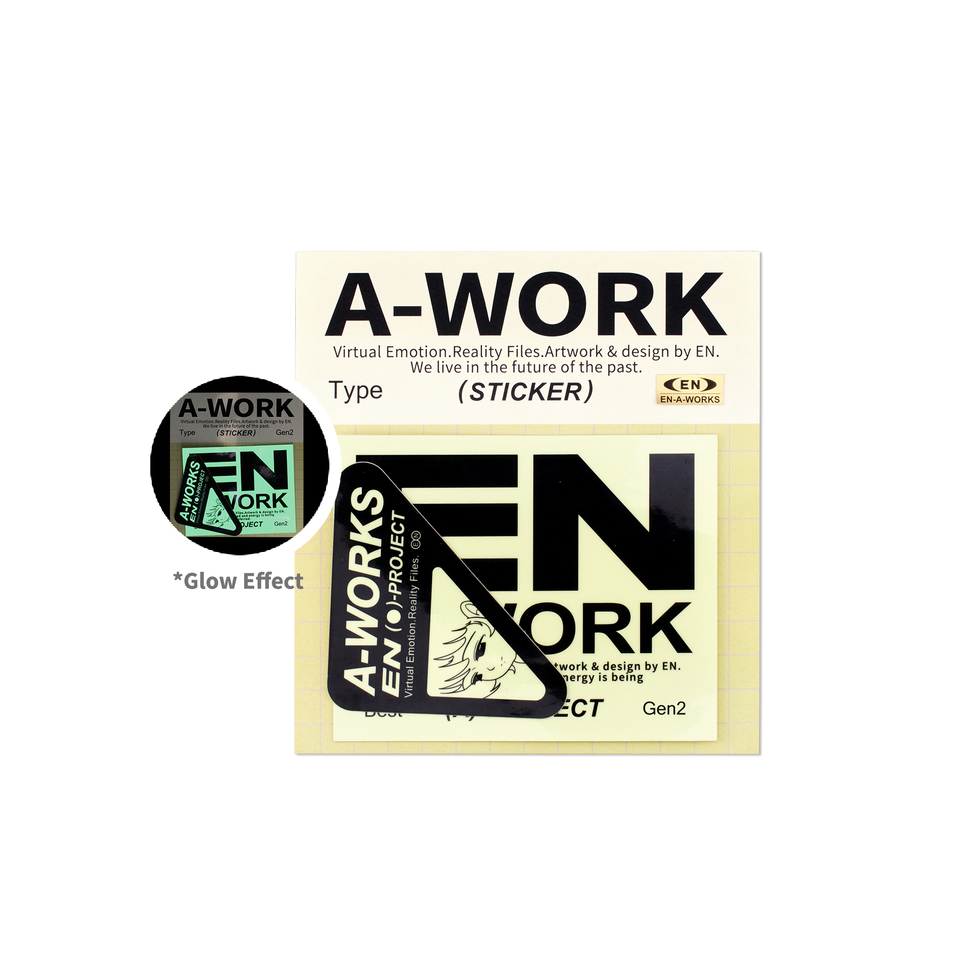 “CODE A” Gen2 A-WORK Sticker