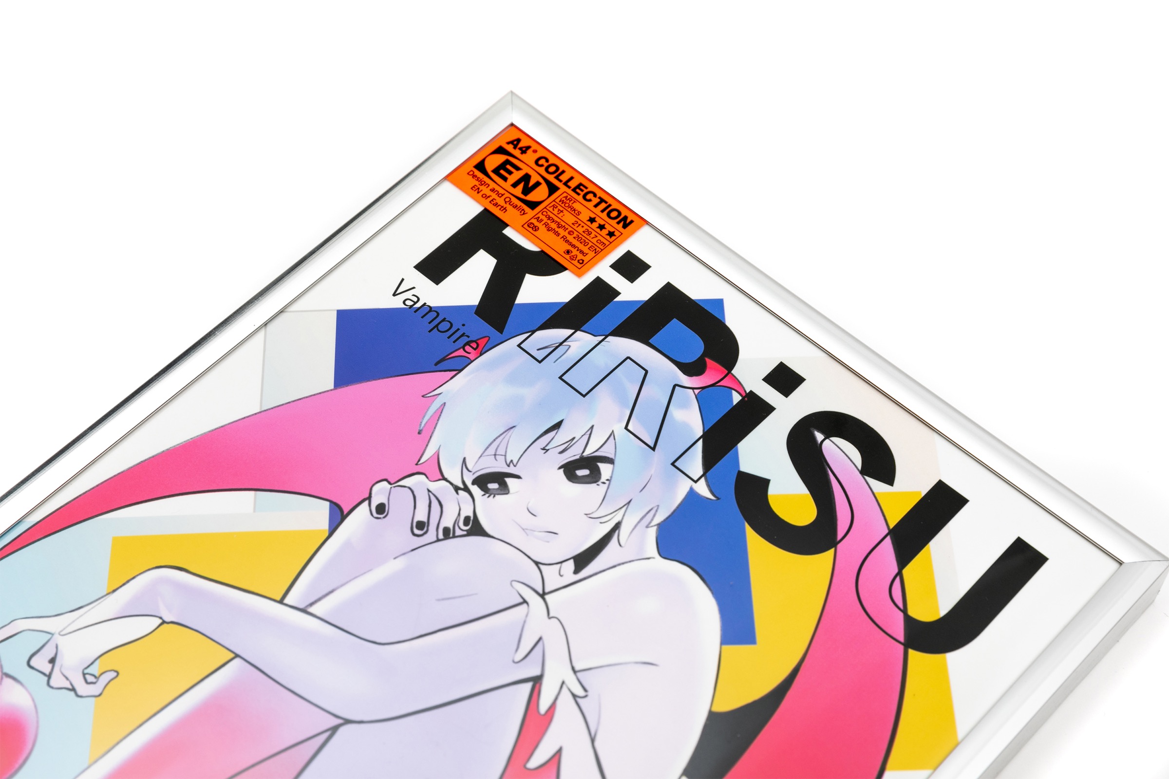 EN A-works Art giclee illustration A4 (4 sheets) - A