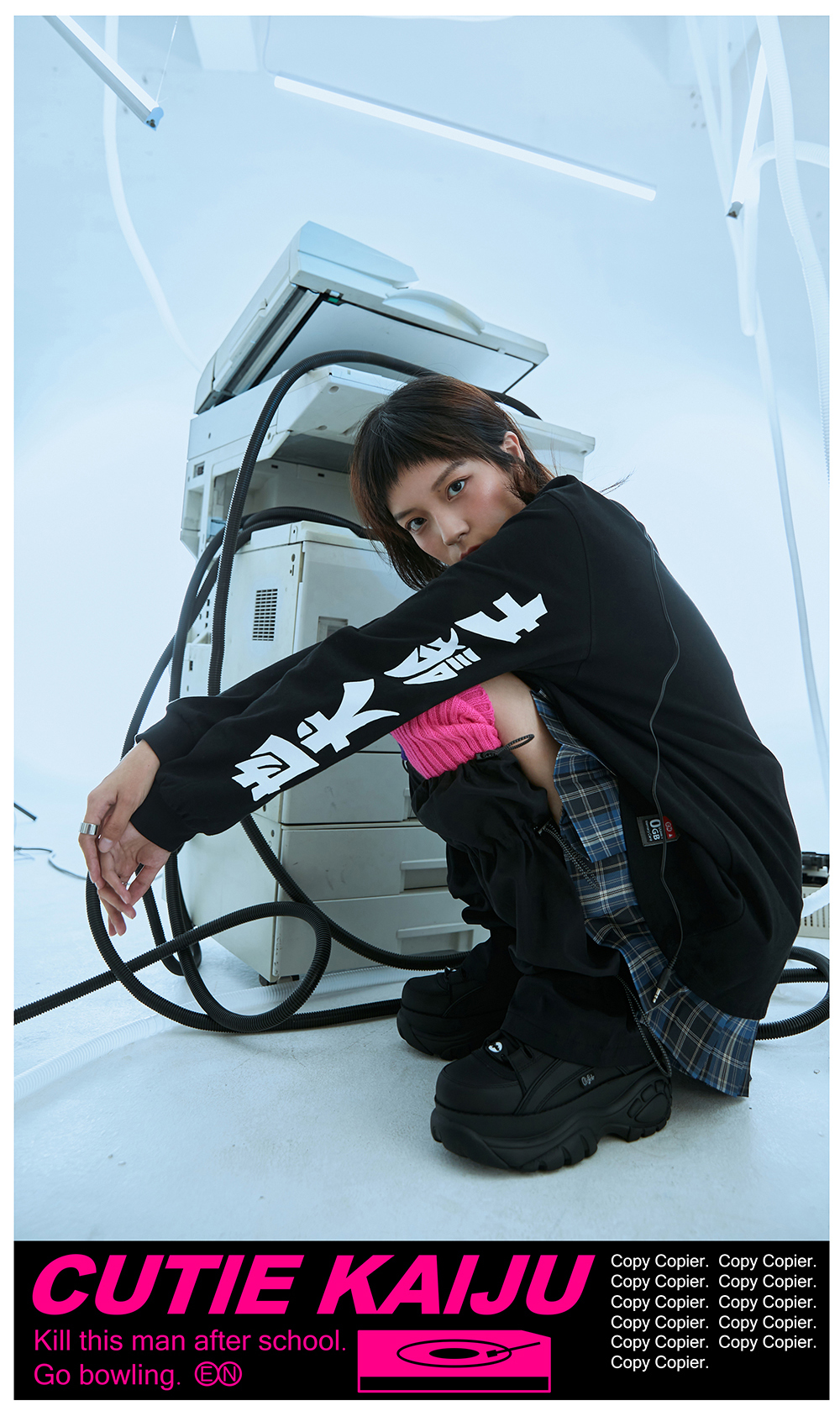 CUTIE KAIJU Long sleeve T-shirt