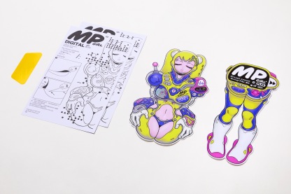 MP Girl large sticker Limited Edition