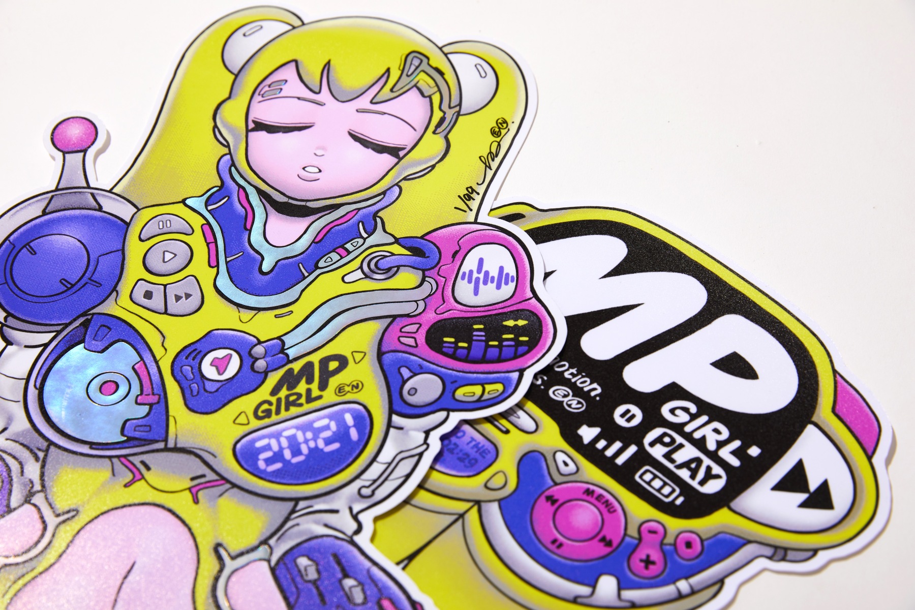 MP Girl large sticker Limited Edition