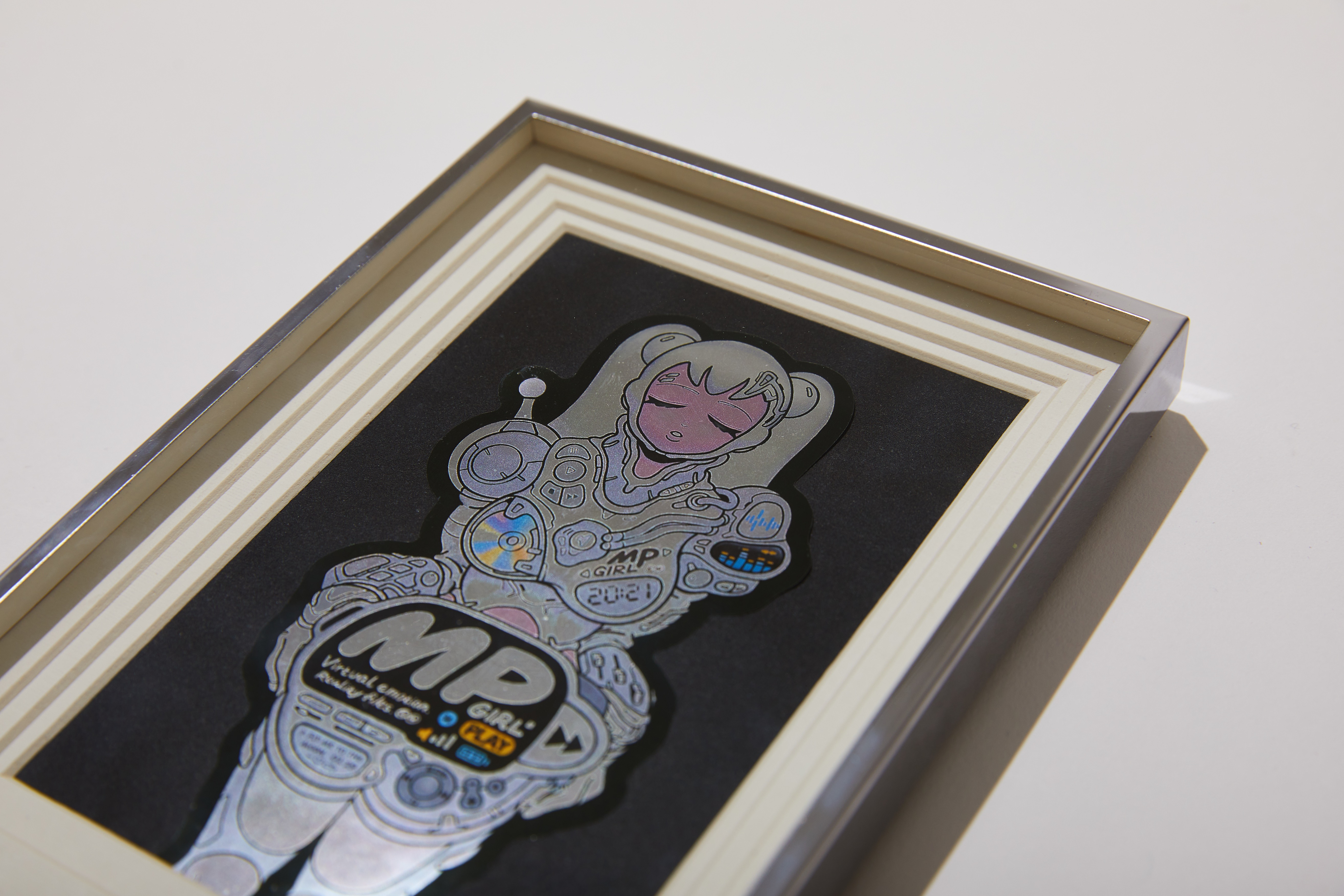 MP Girl small sticker