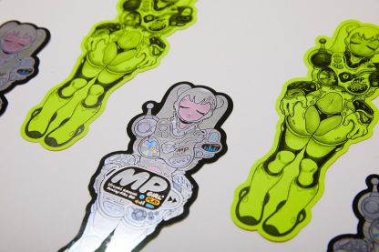 MP Girl small sticker