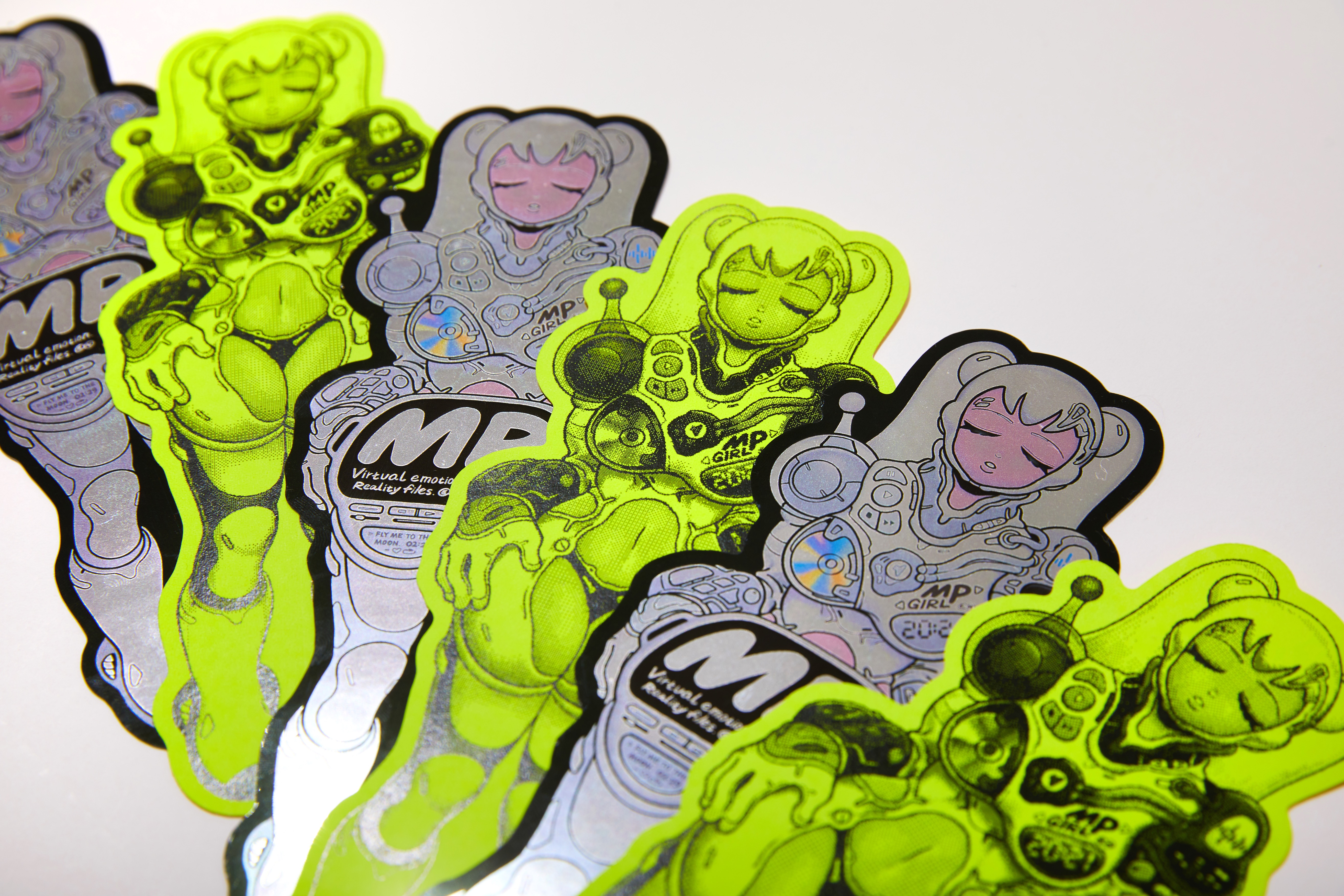 MP Girl small sticker