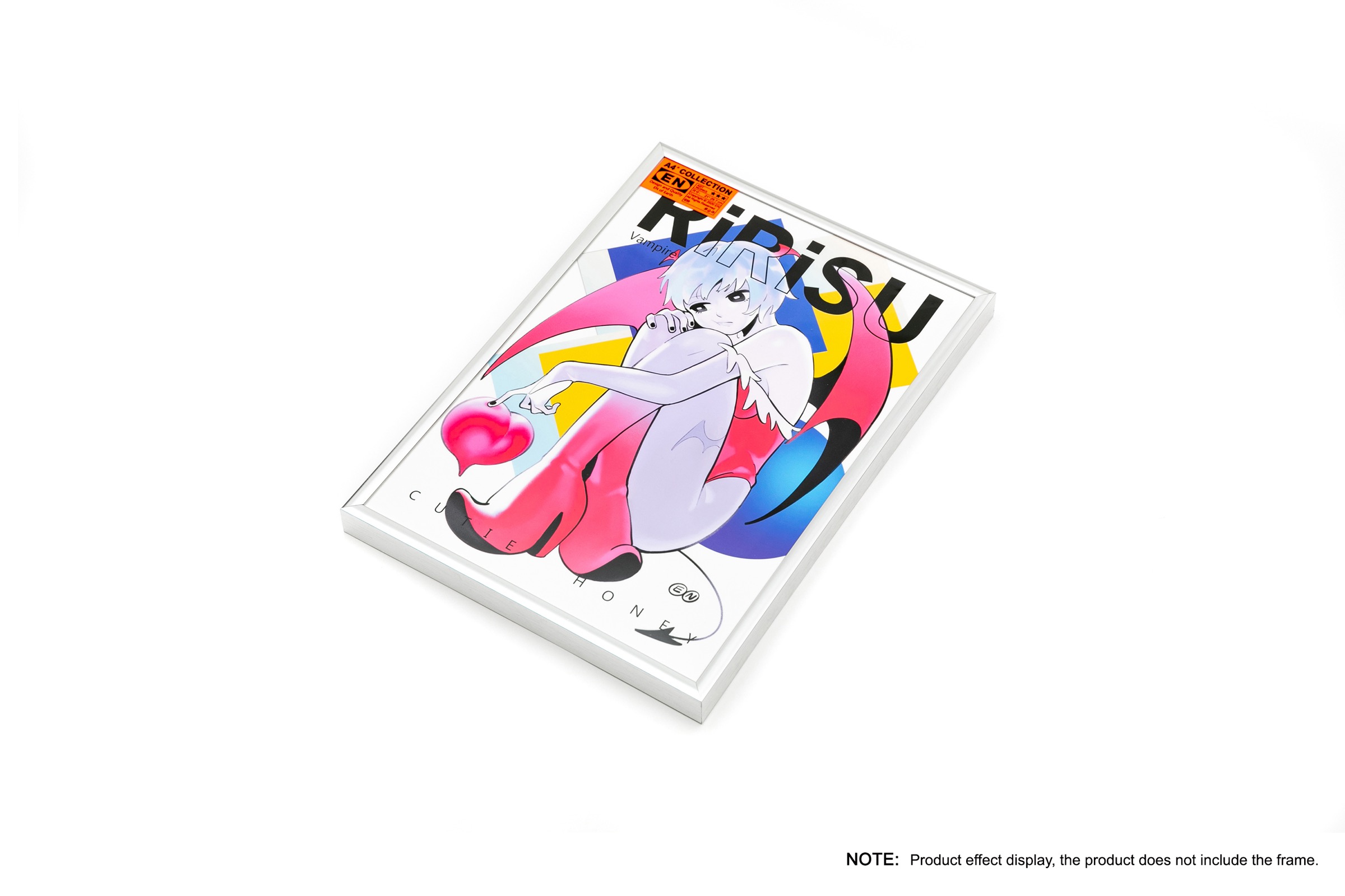 EN A-works Art giclee illustration A4 (4 sheets) - A