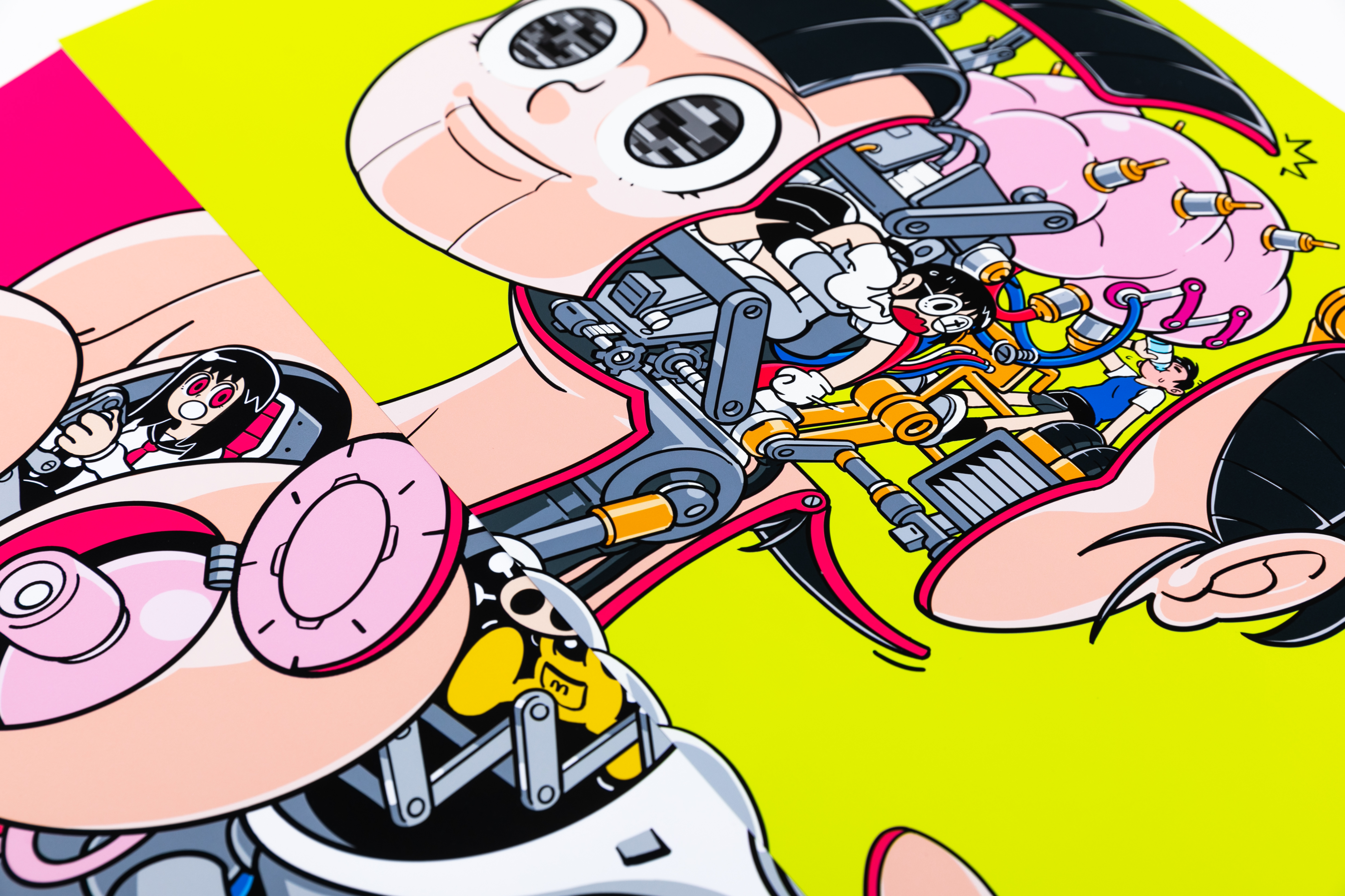 EN A-works Art 女子高中生机动部队 illustration