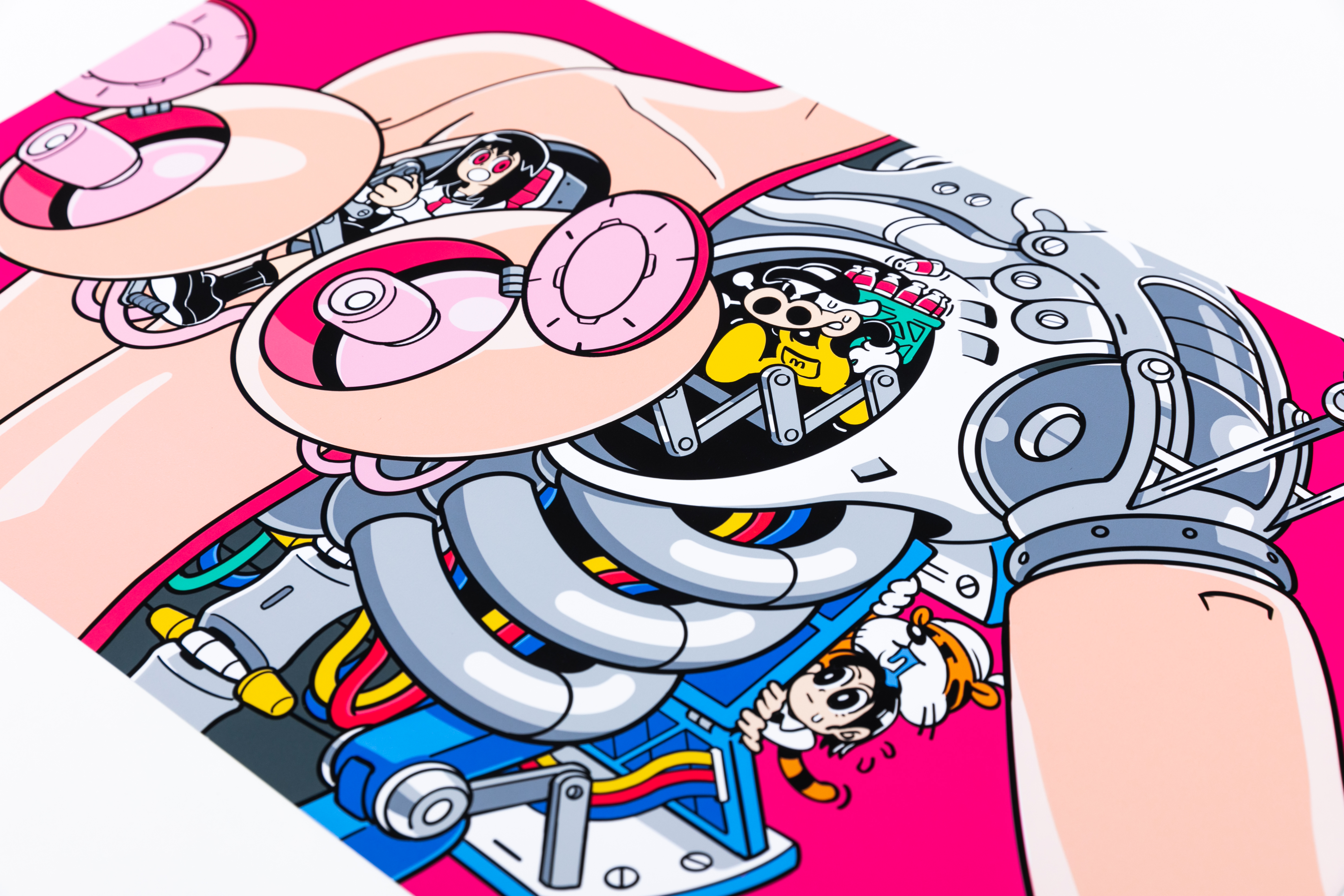 EN A-works Art 女子高中生机动部队 illustration