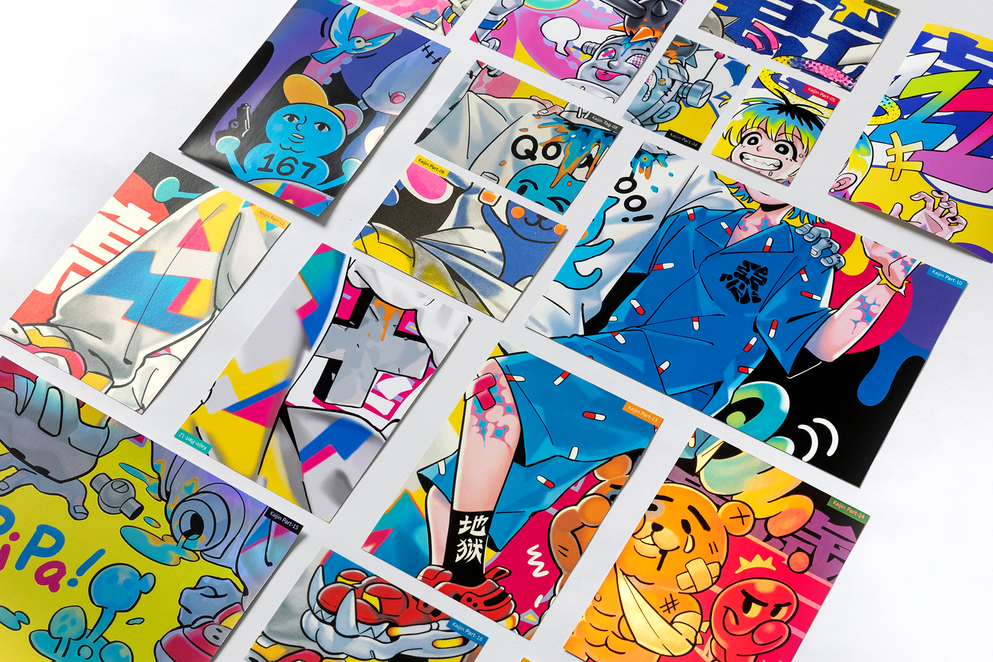 EN A-works Art Kaijin 改造人间 illustration