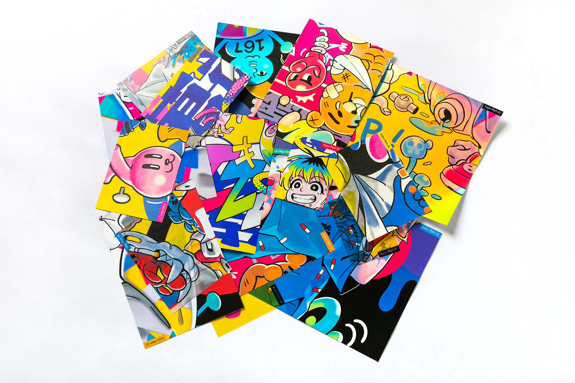 EN A-works Art Kaijin 改造人间 illustration