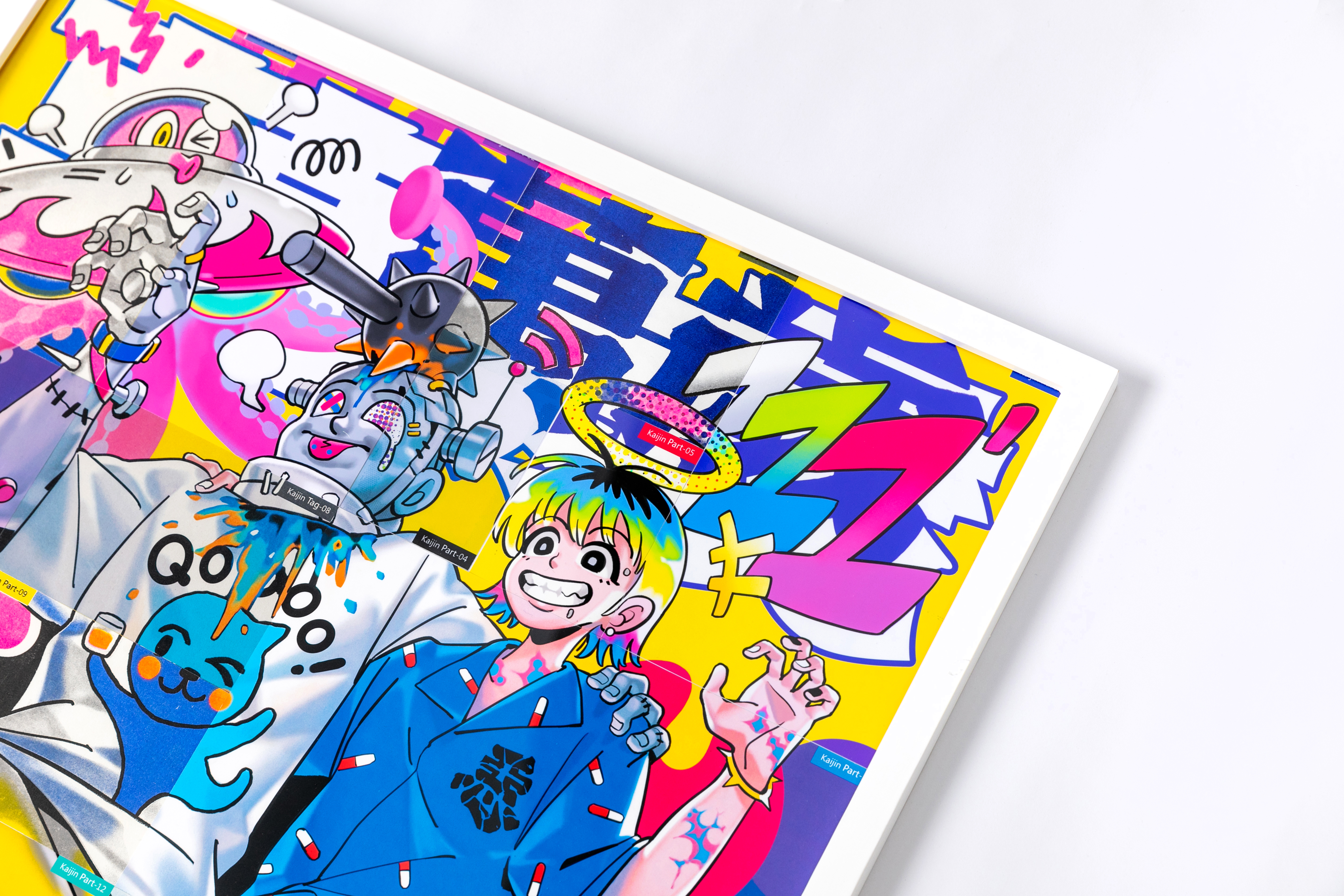 EN A-works Art Kaijin 改造人间 illustration