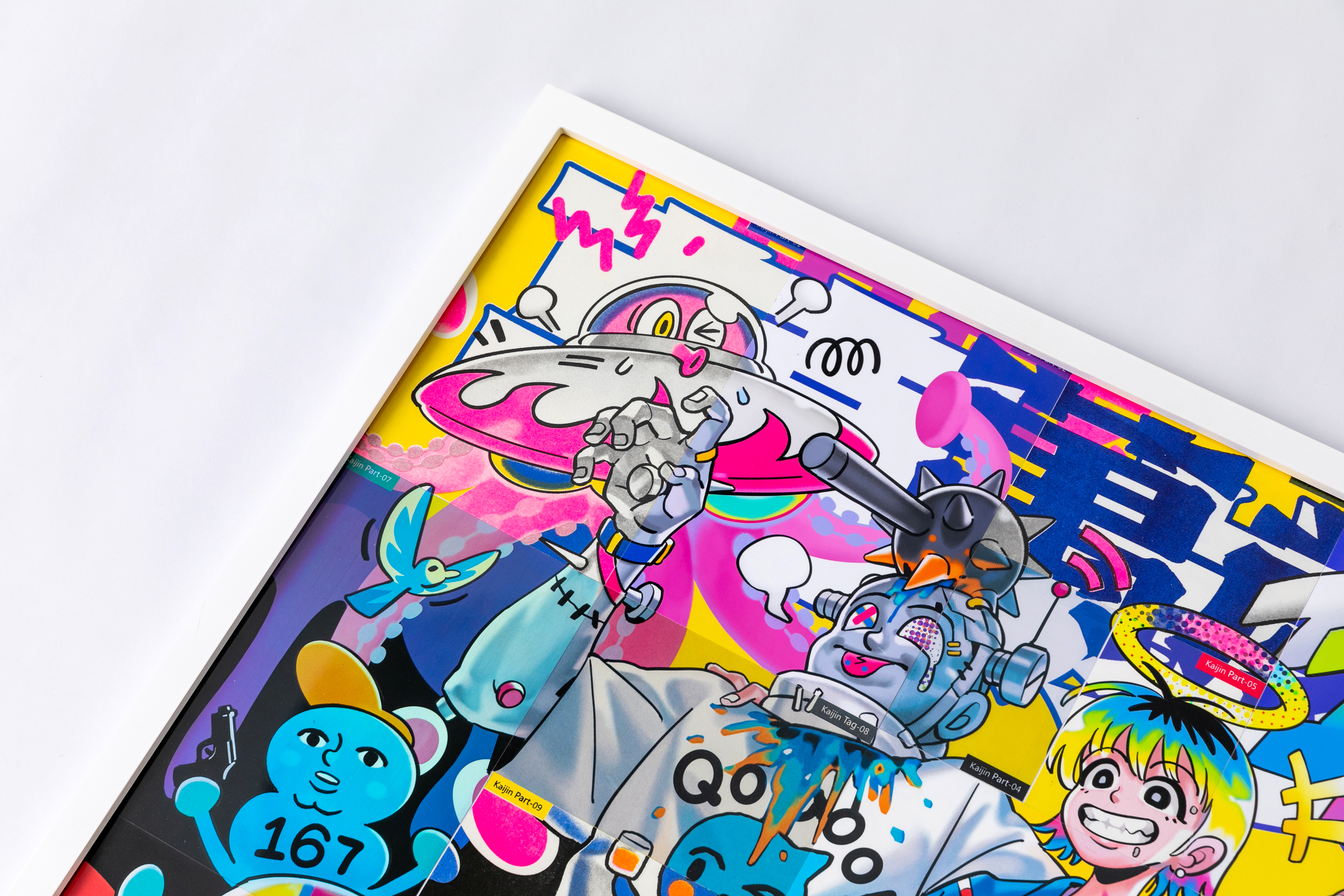 EN A-works Art Kaijin 改造人间 illustration