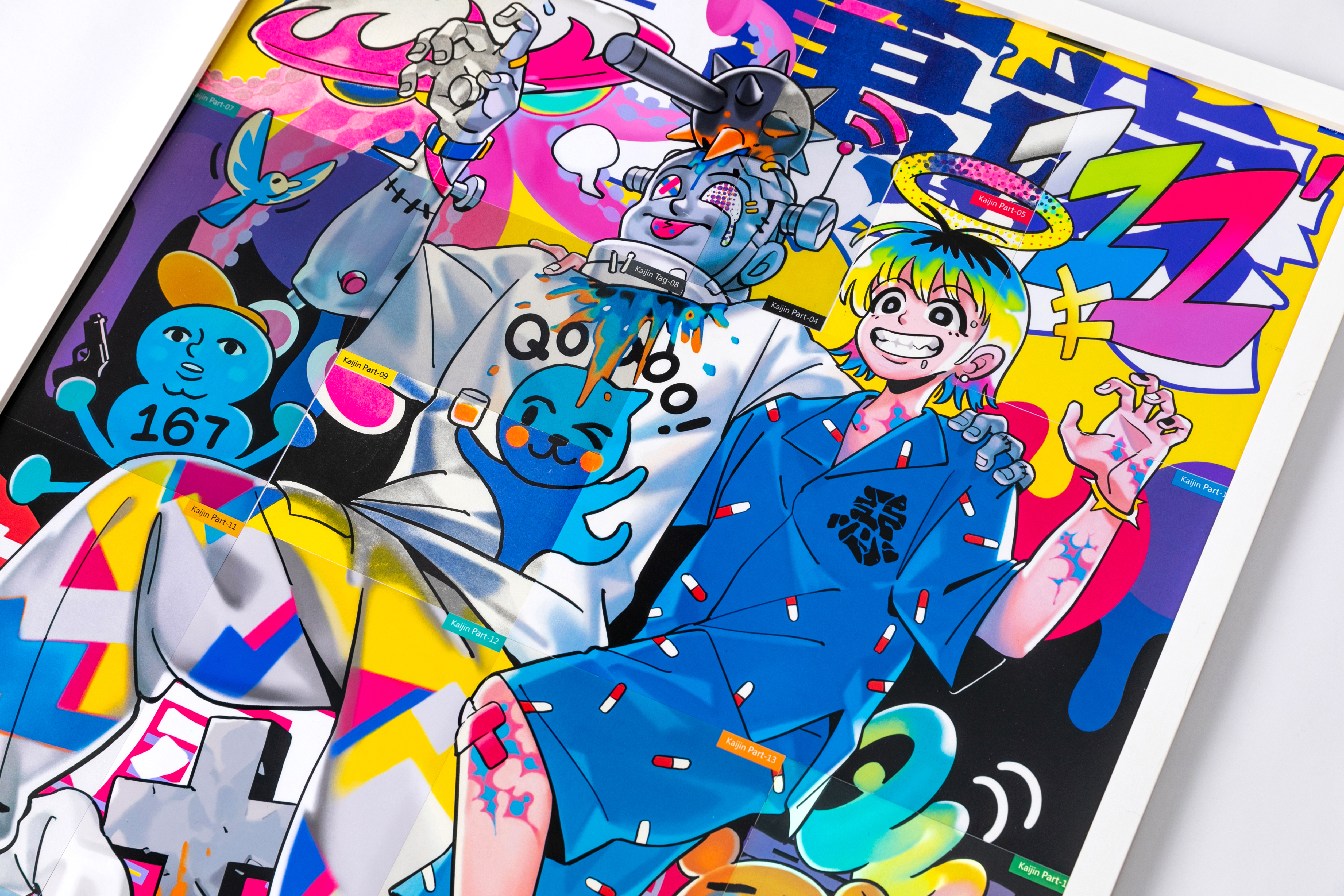 EN A-works Art Kaijin 改造人间 illustration