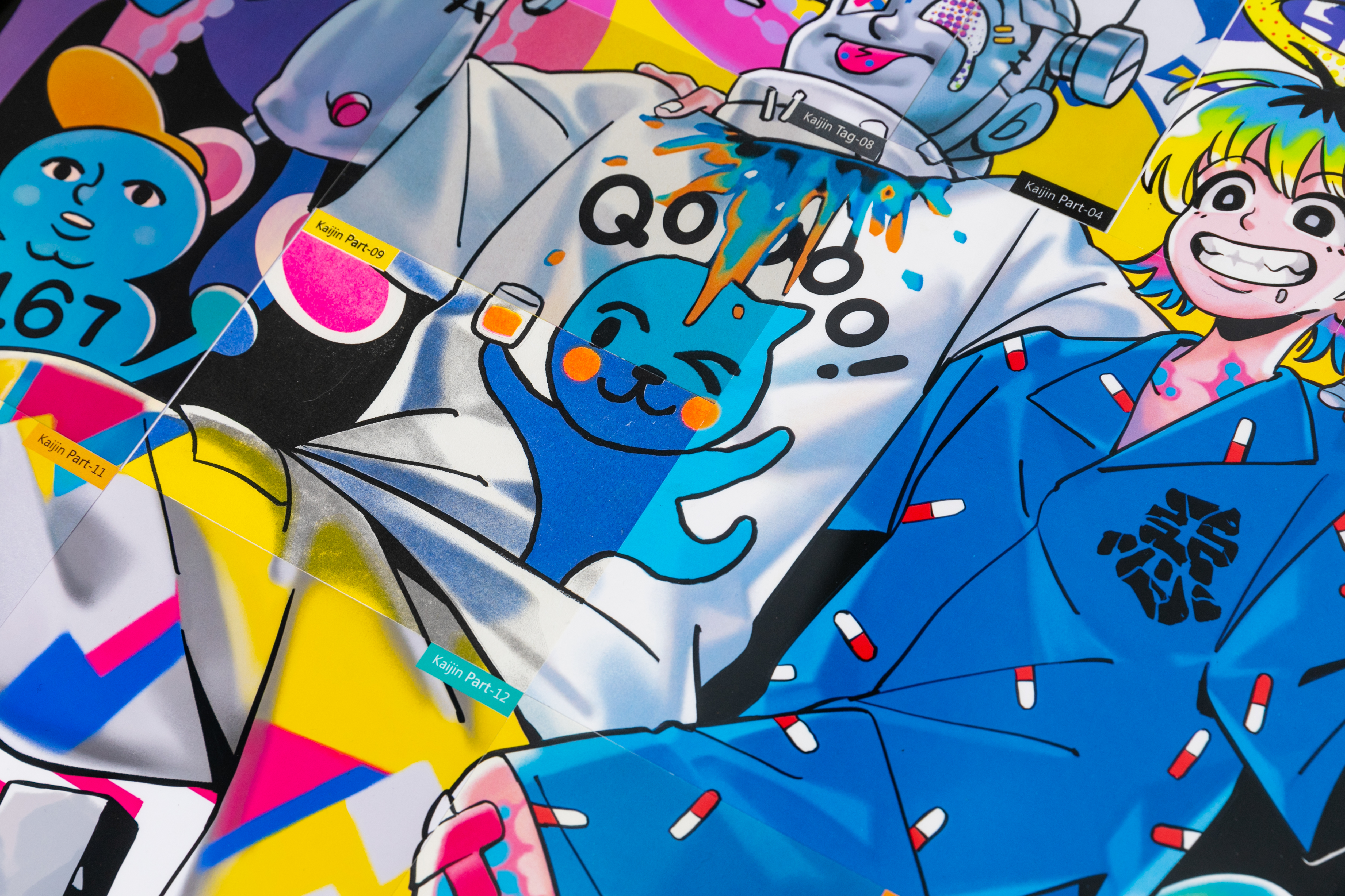 EN A-works Art Kaijin 改造人间 illustration