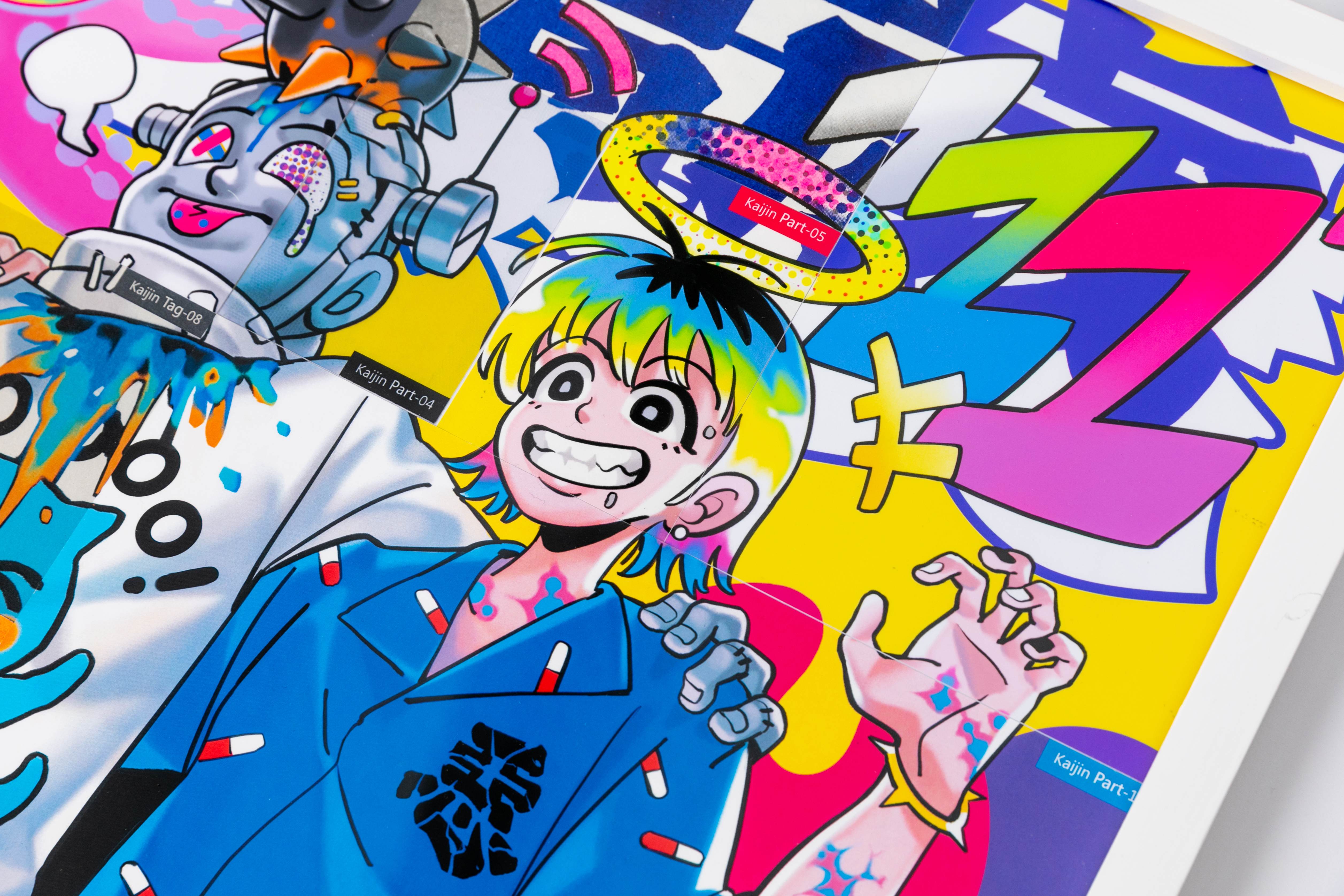 EN A-works Art Kaijin 改造人间 illustration