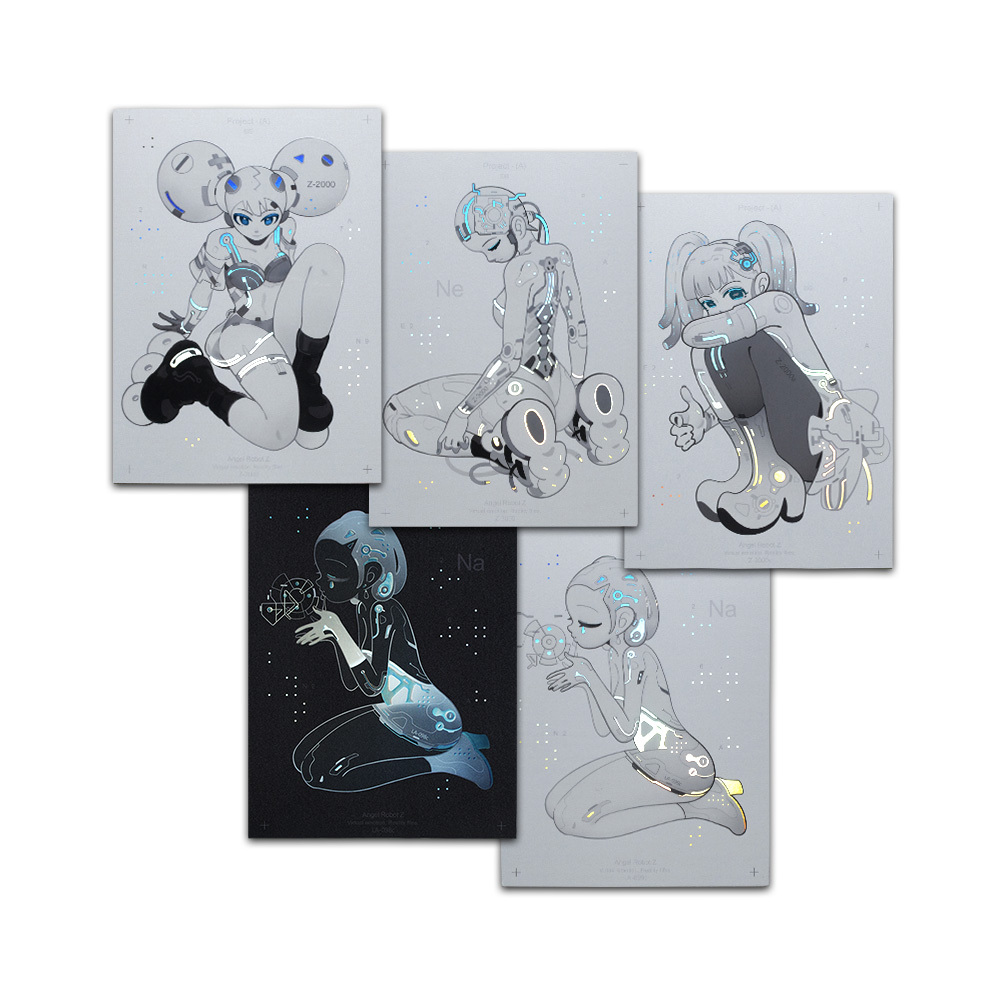 Angel Robot Laser Craft Painting