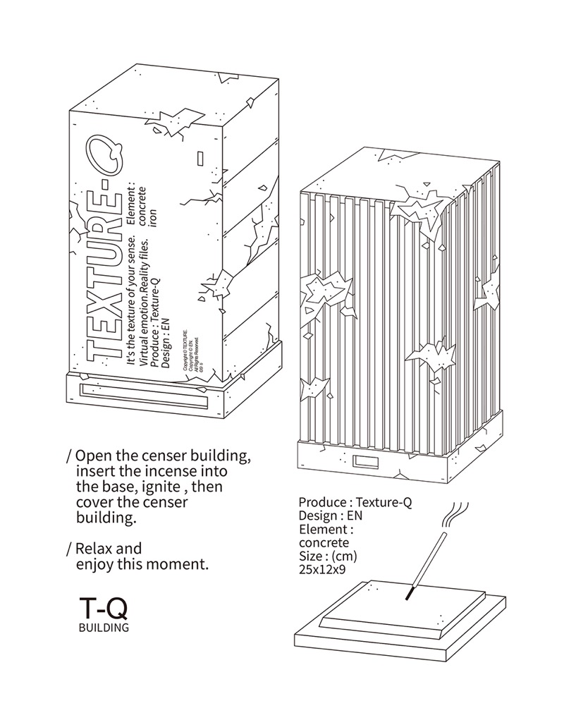 TQ-Skyscraper censer