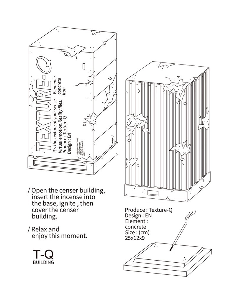 TQ-Skyscraper censer