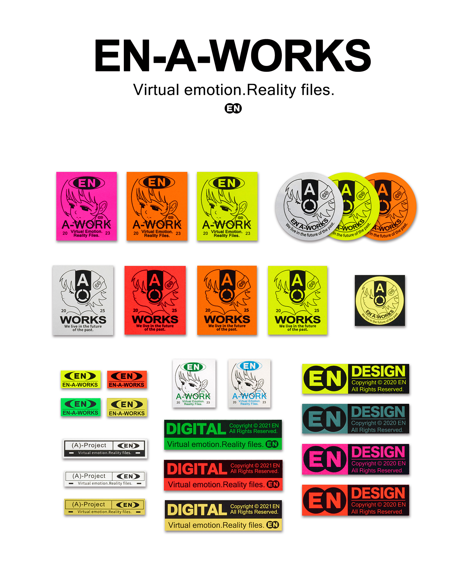 A-WORK Label Stickers